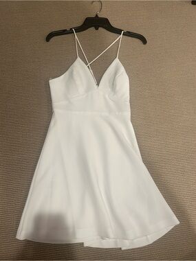 BCBGeneration White Spaghetti Strap Dress